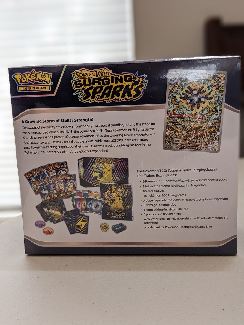 NEW ⚡ Surging Sparks ⚡ Elite Trainer Box ETB ⚡ Factory sealed ⚡ Pokemon Cards - Picture 4 of 10